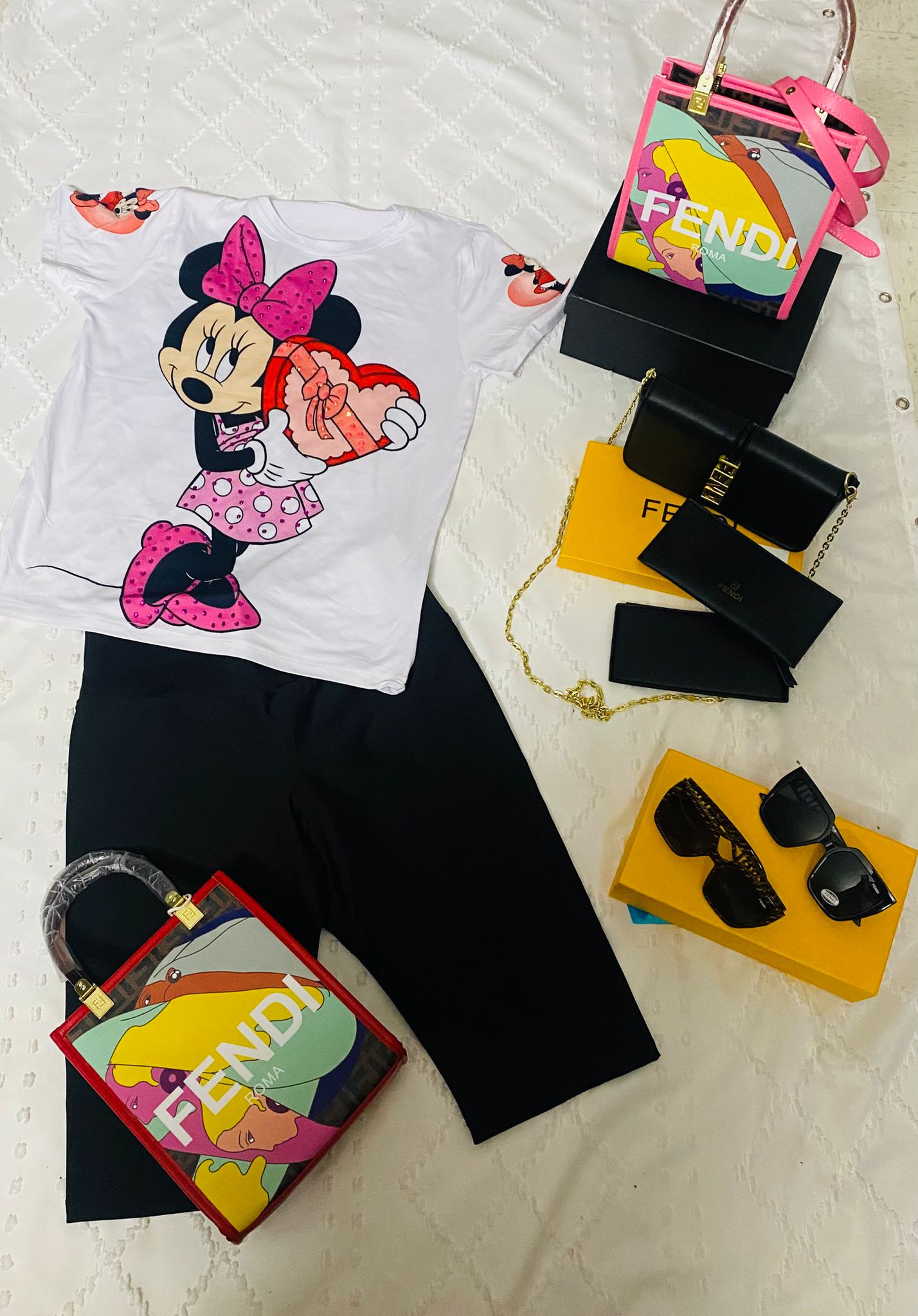 Minie Mouse /licra colombiana