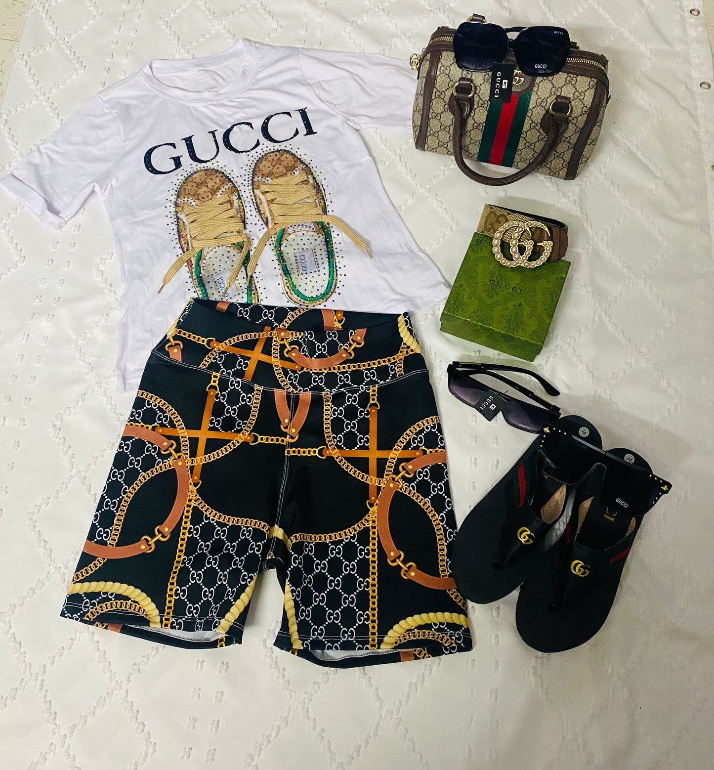 Gucci juego deportivo licra /ropa Colombiana