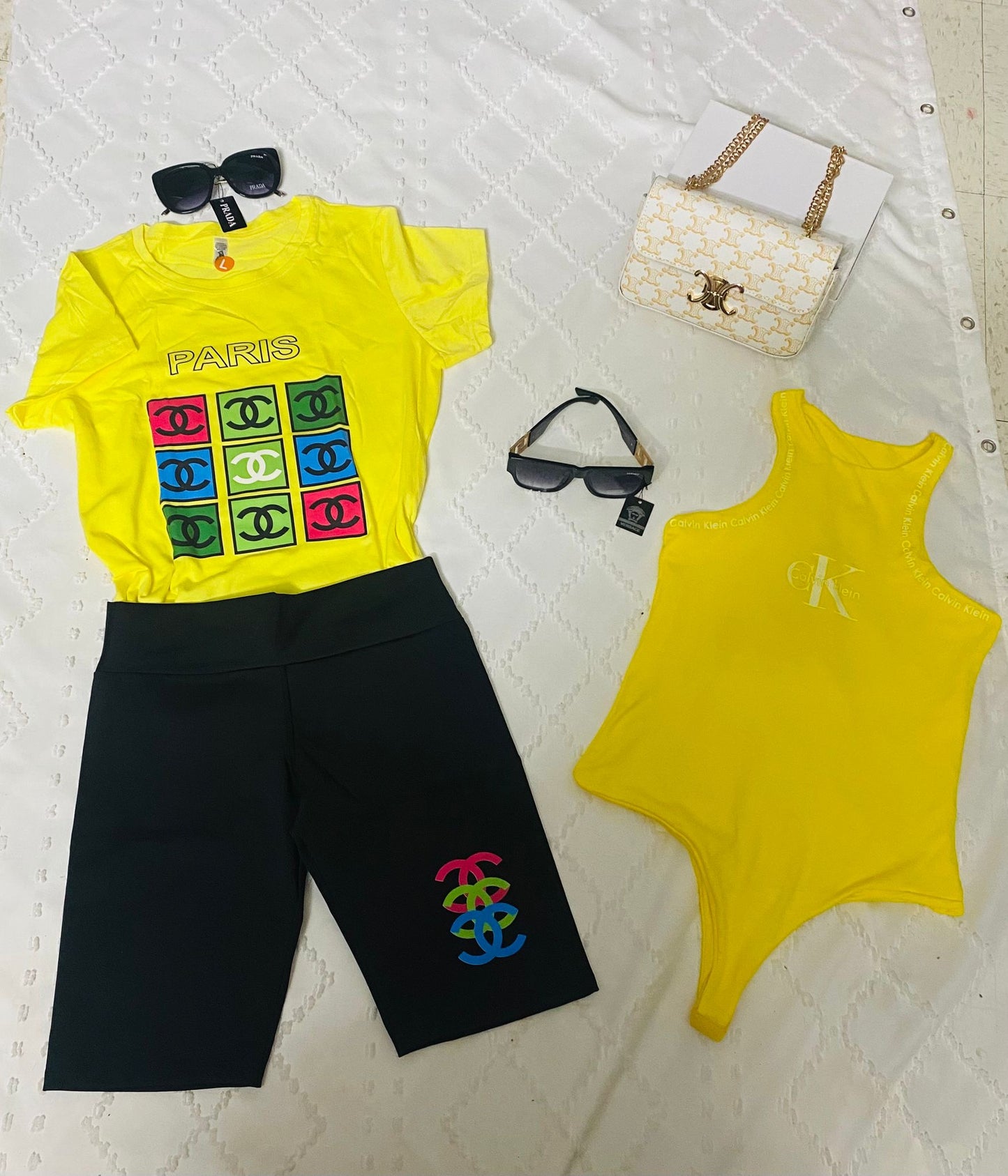 Chanel licra colombiana