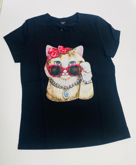 Camiseta decorada con Piedras