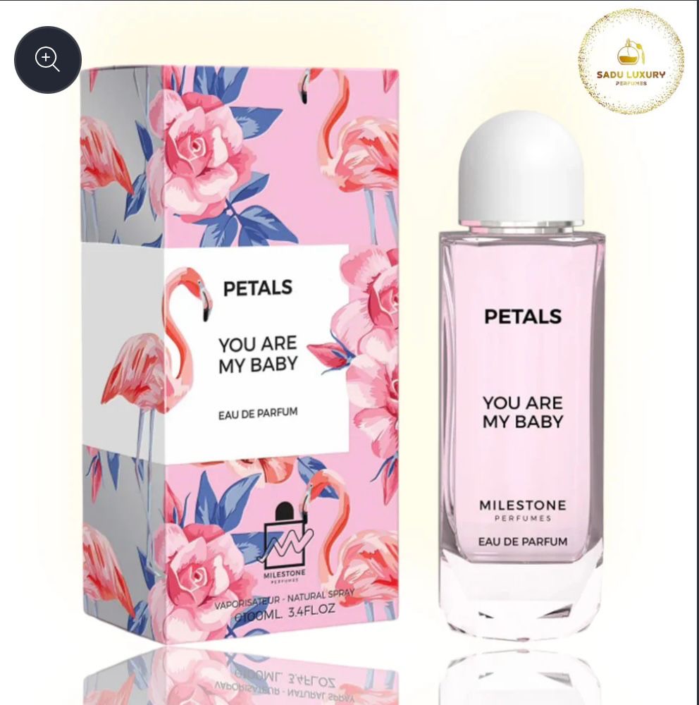 Pétalos perfume exquisito de mujer