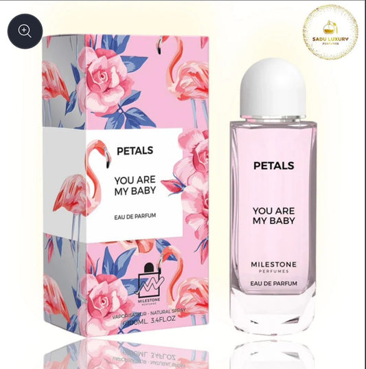 Pétalos perfume exquisito de mujer