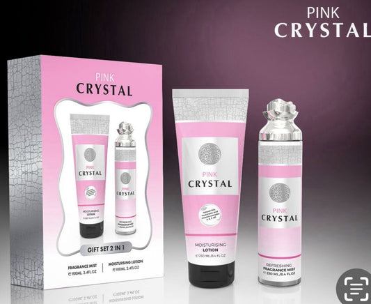 Set Pink Crystal